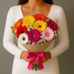 Букеты в крафт бумаге